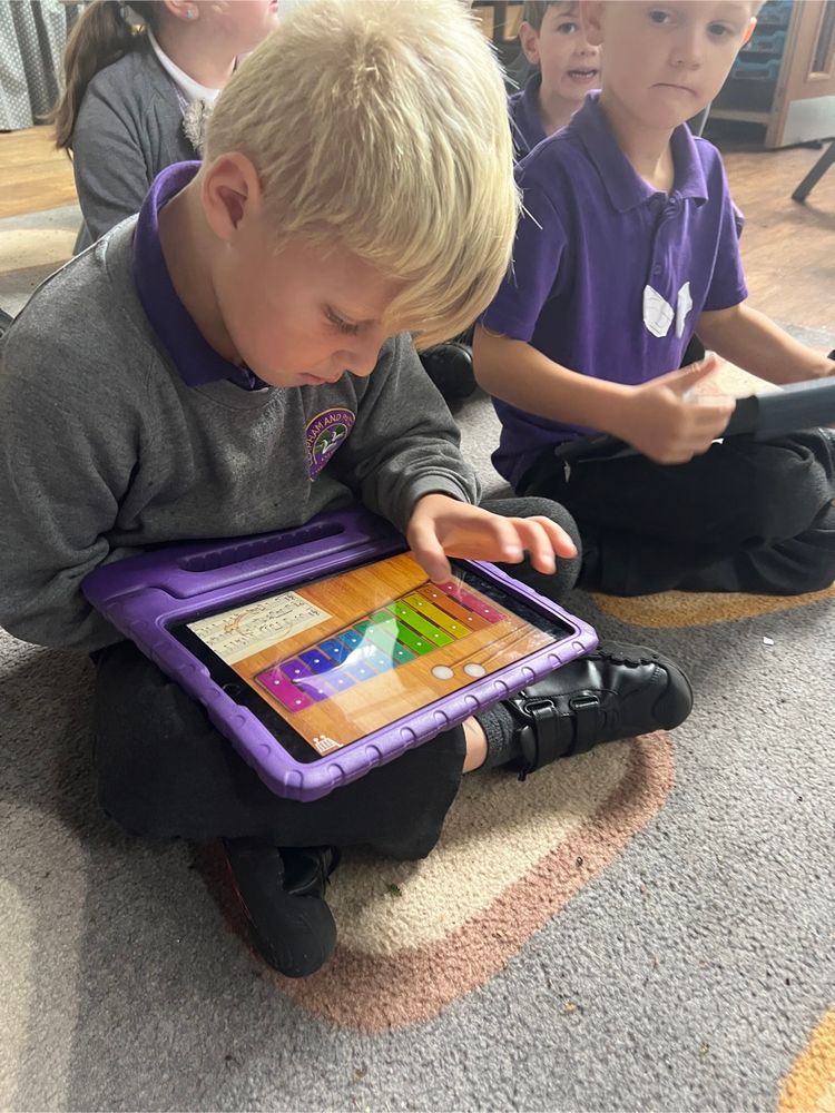 Using technology in class music lessons